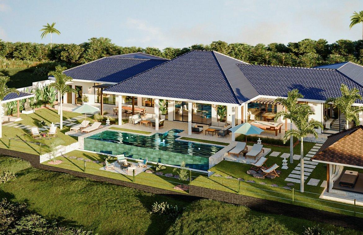 Elegant 4-Bedroom Villa Surrounded by Jungle and Rice Fields in Ubud — photo 1