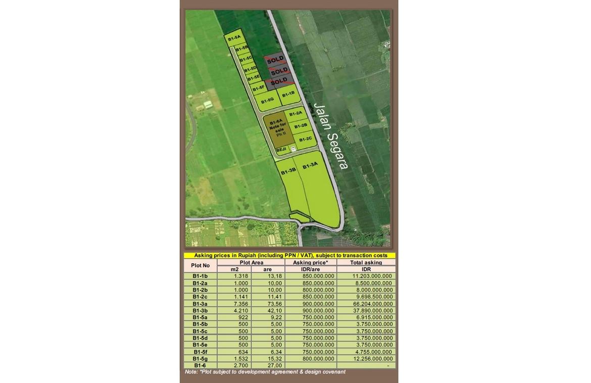 Prime 500sqm freehold plot close to beach in Kedungu, Tanah Lot, Bali, Indonesia — photo 3