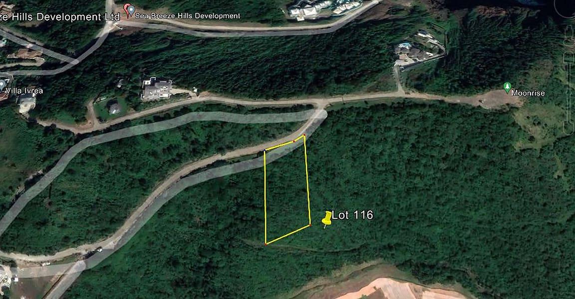 0.93 Acre Lot for Sale, Sea Breeze Heights, St Lucia — photo 2