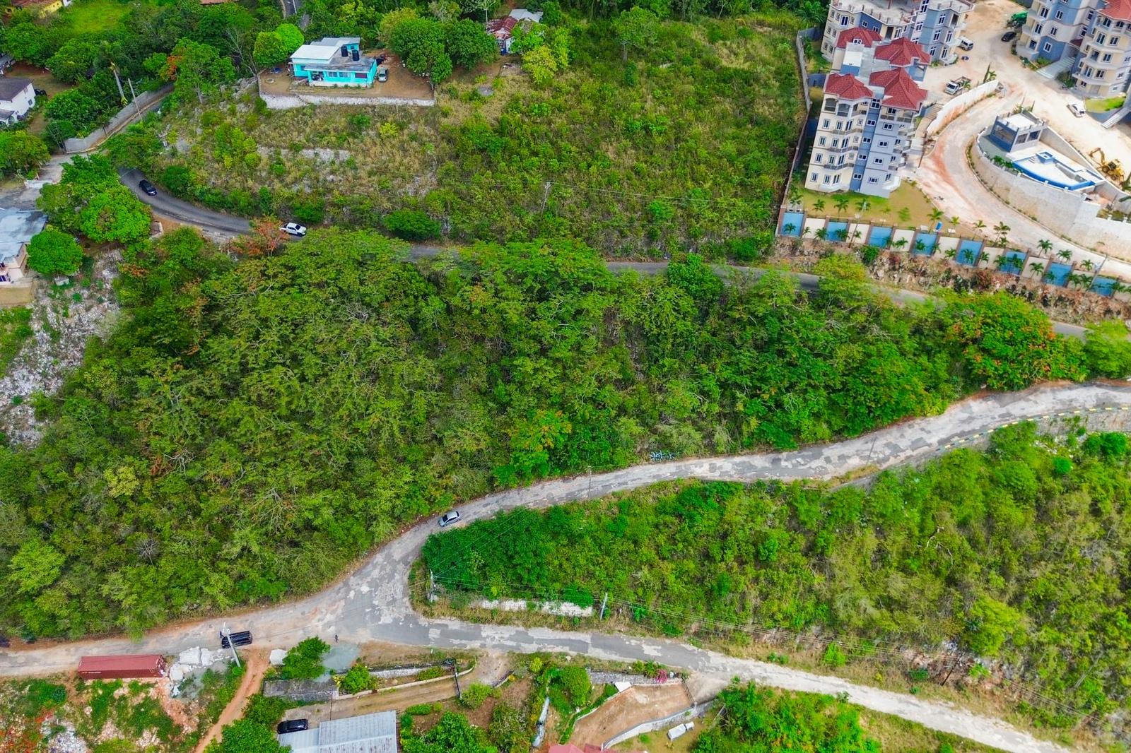 1.03 Acres of Hillside Land for Sale, 32 Golden Acres, Red Hills, Kingston, Jamaica — photo 2