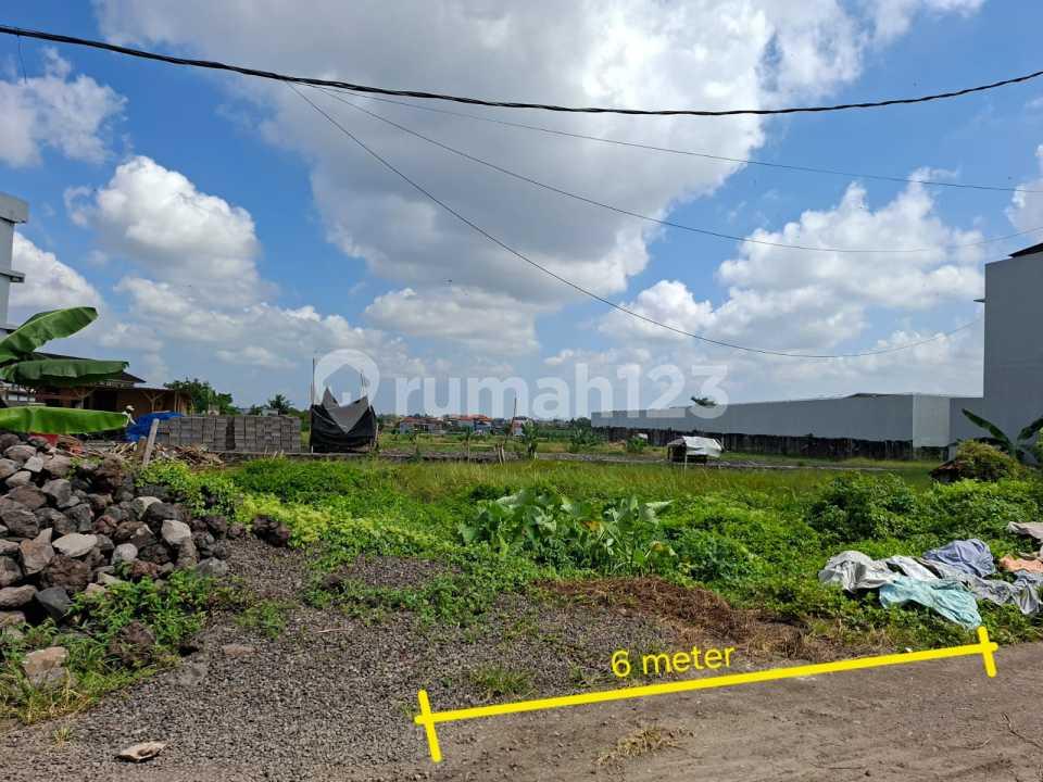 Land for Sale, Freehold Title, East Facing on Cokroaminoto, 6-Meter Road Access — photo 1