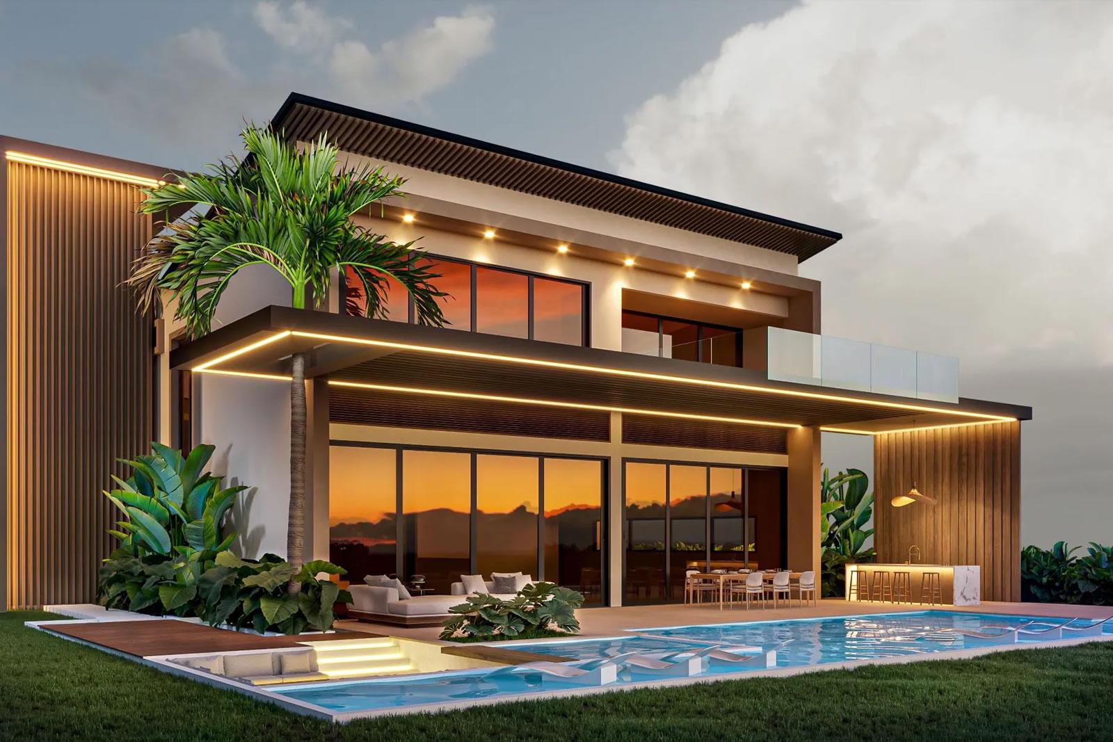 4 Bedroom Pre-Construction Villa for Sale, Caleton Residences, Cap Cana, Dominican Republic — photo 1