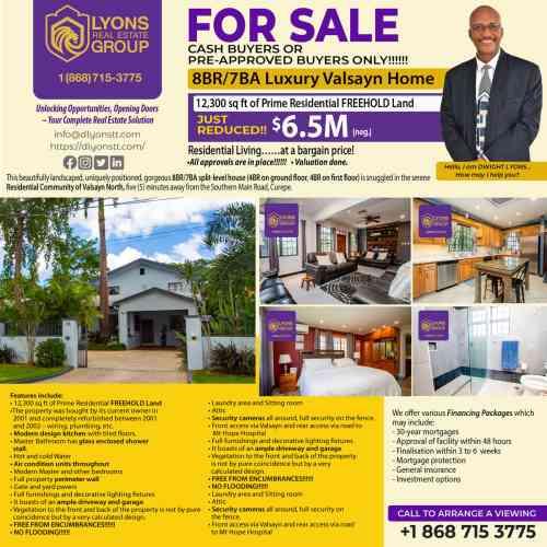 House for sale in Valsayn, Trinidad Tobago — photo 1