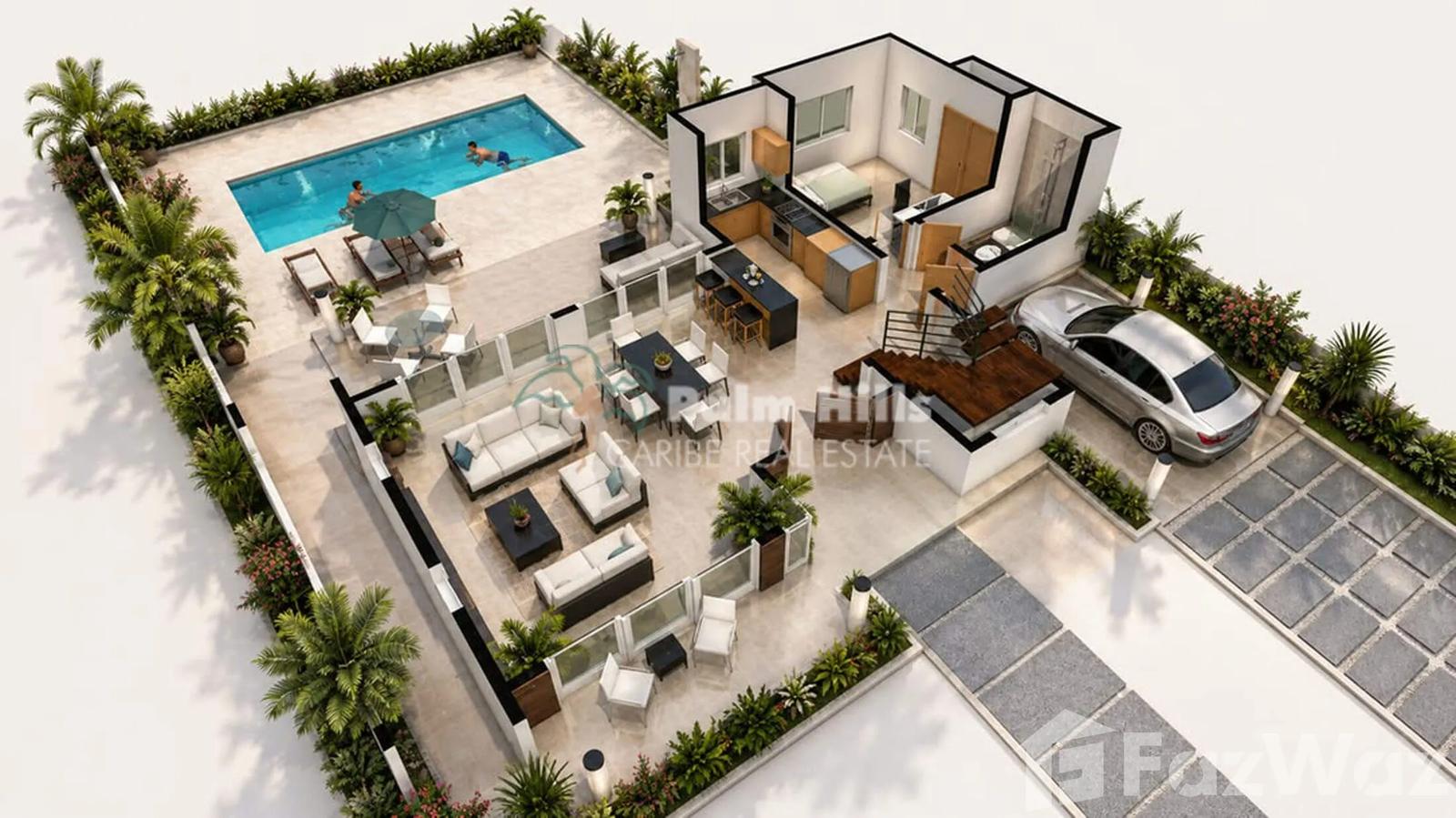 3-bedroom villa in Cabarete, Dominican Republic — photo 3