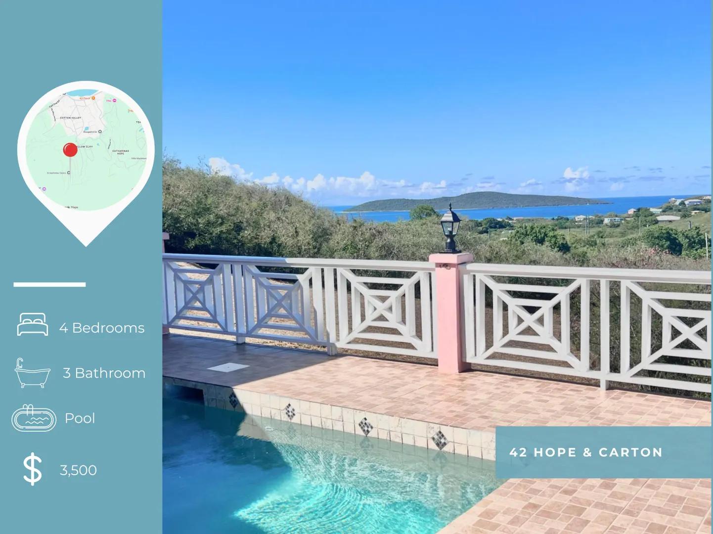 4 Beds 3 Baths Home with Buck Island Views — photo 1