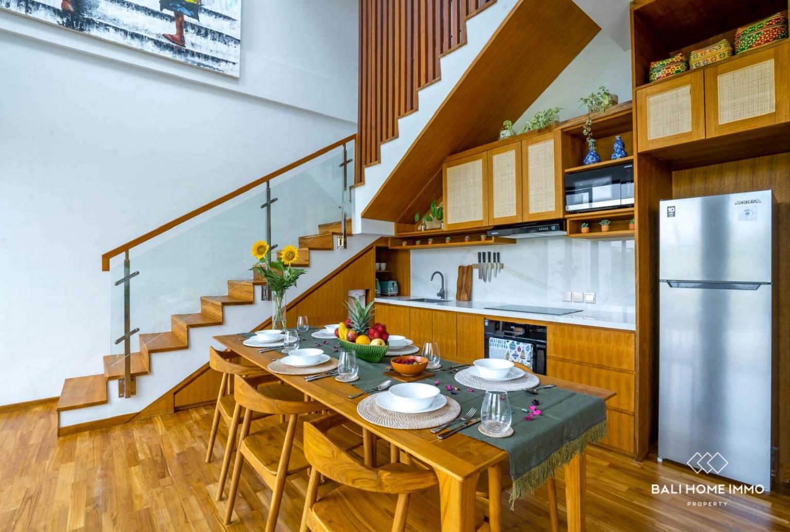 Spacious 3-Bedroom Rice Field View Villa for Rent and Sale in Pererenan, Bali, Indonesia — photo 4