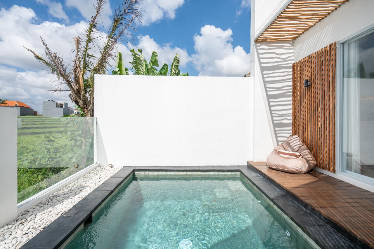 2-bedroom villa in Canggu with rice-field view — photo 2