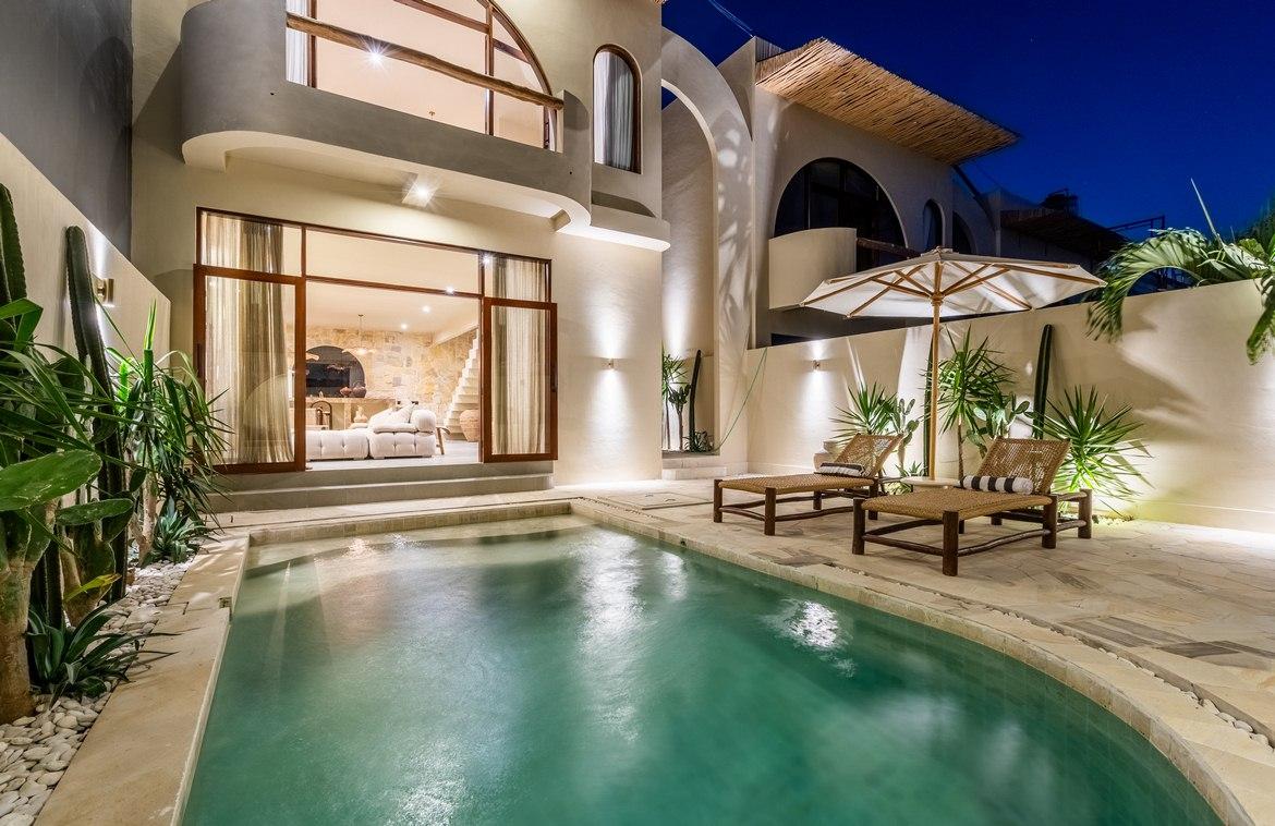 Mediterranean oasis 2-bedroom villa in Pererenan for lease — photo 1