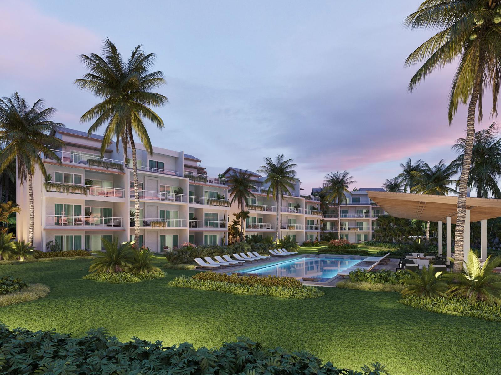 2 Bedroom Apartments for Sale, Arena, Playa Bonita, Las Terrenas — photo 1
