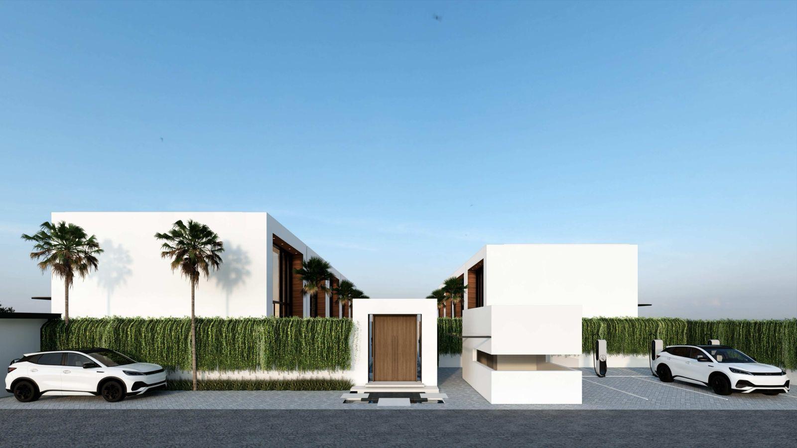 2 bedroom Townhouse for sale (Leasehold) - Modern 2-Bedroom Townhouse Development in Sanur — photo 1