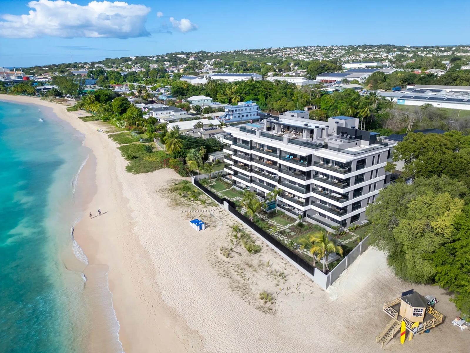 2 Bedroom Beachfront Apartment for Sale, Allure 102, Brighton Beach, St Michael, Barbados — photo 1