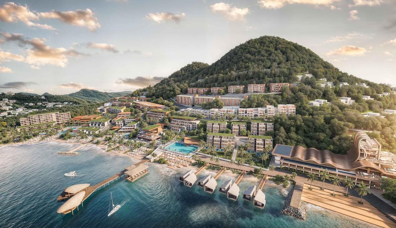 Studio Apartments for Sale, Blue Zone Residences, A'ila Resorts, Rodney Bay, St Lucia — photo 1
