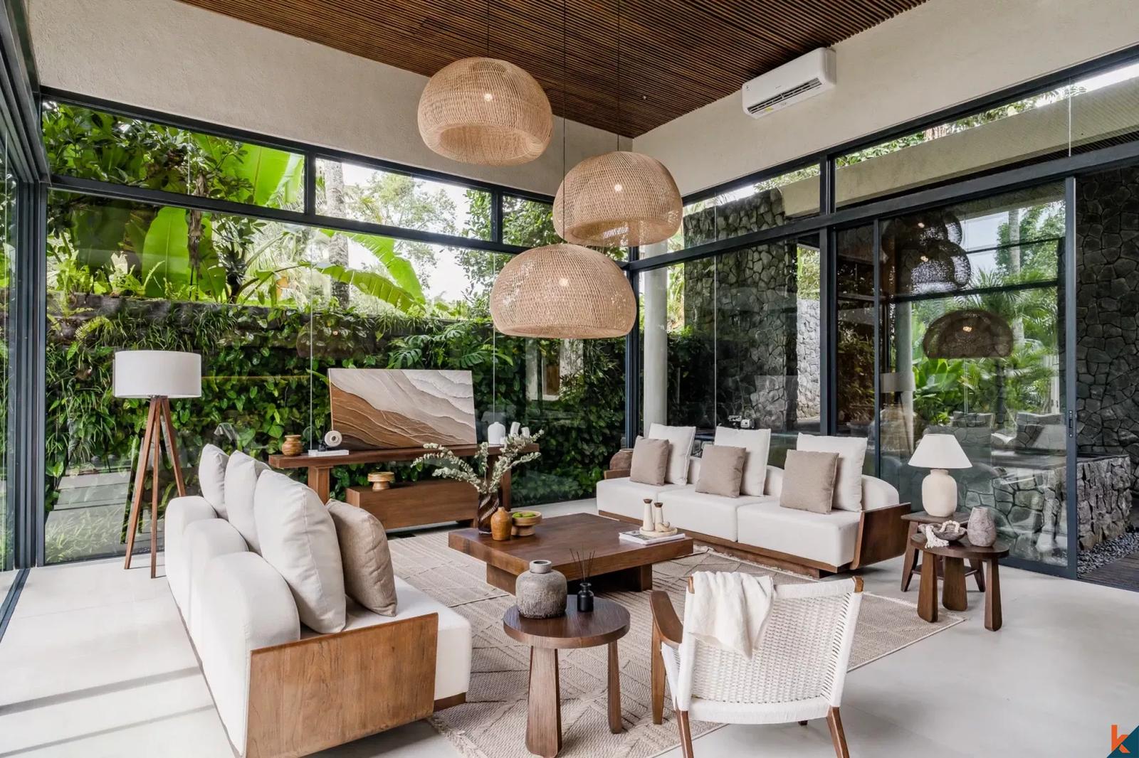 Freehold Tranquil 3-Bedroom Jungle View Villa in Ubud — photo 4
