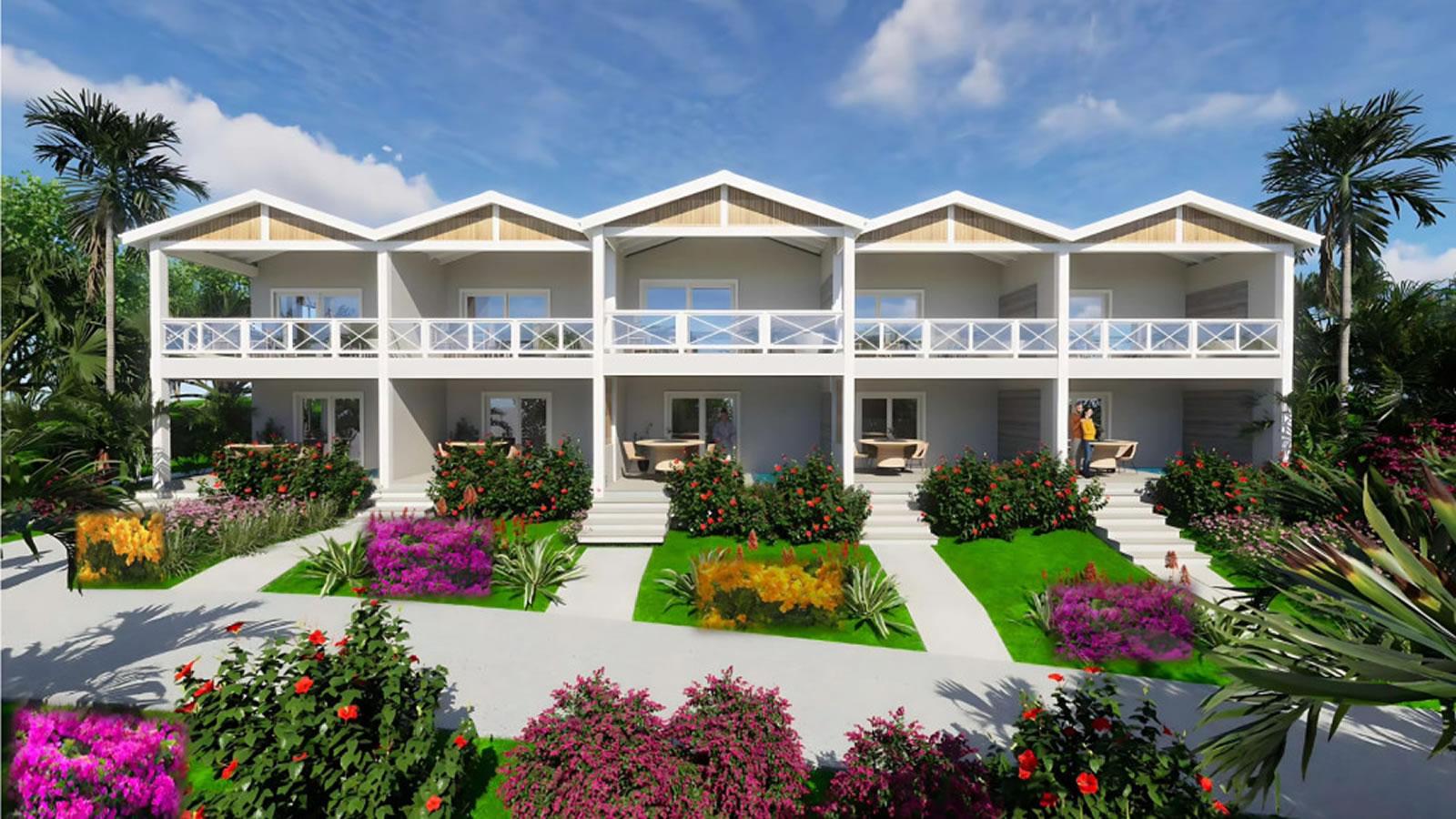 1 Bedroom Apartments for Sale, Flamboyant Suites & Apartments Condominium, Passion Village, Antigua — photo 1