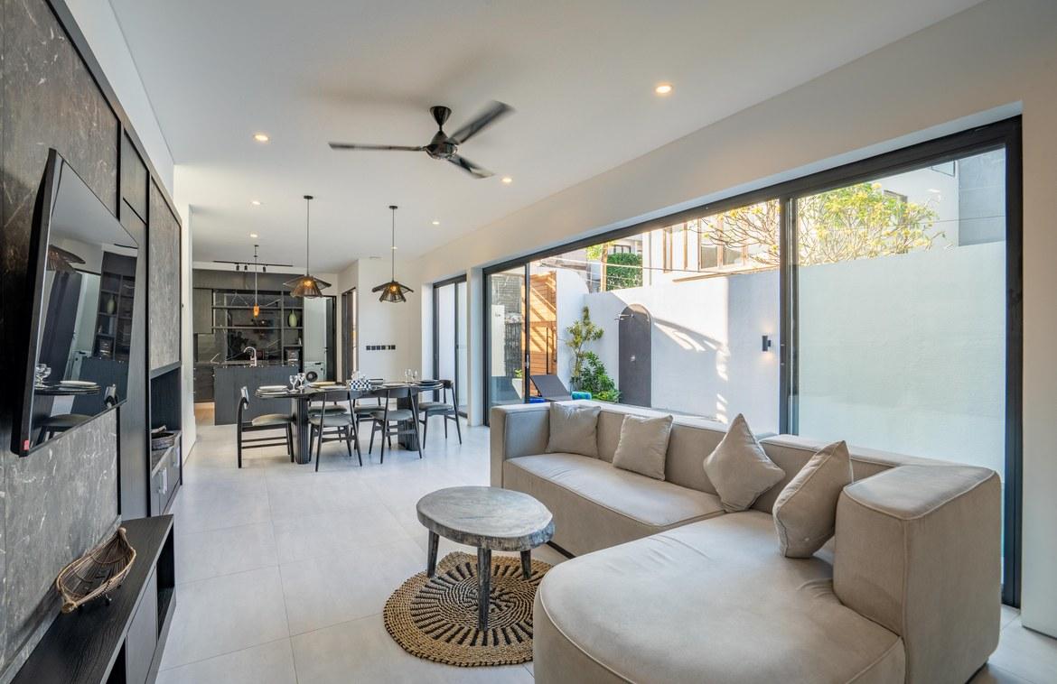 Freehold 3-bedroom villa in tranquil Tumbak Bayuh, Canggu, Bali, Indonesia — photo 3