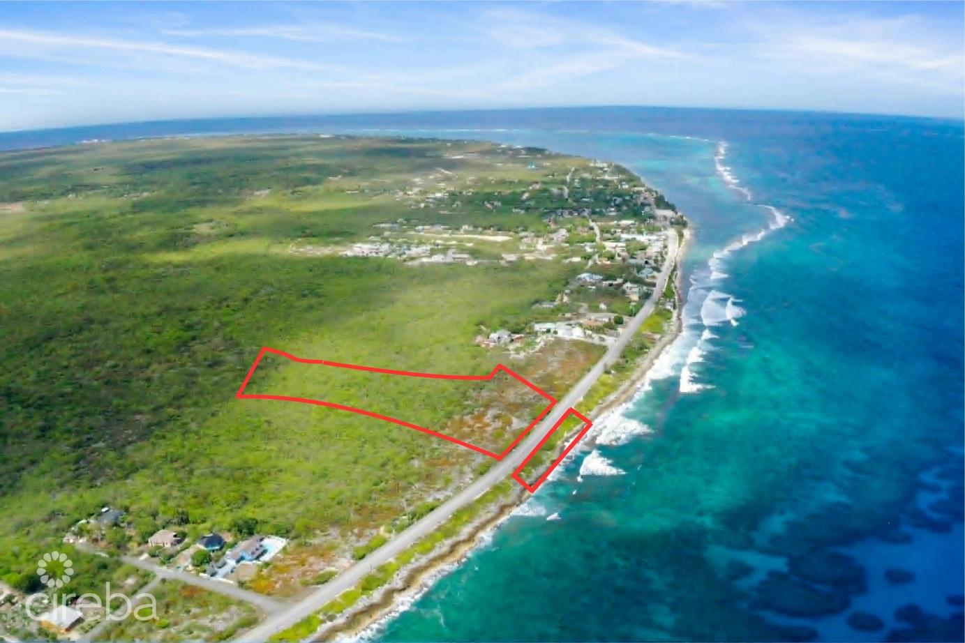 Prime 5-acre Elevated Development Site With Ocean Frontage - High Rock, East End — photo 1
