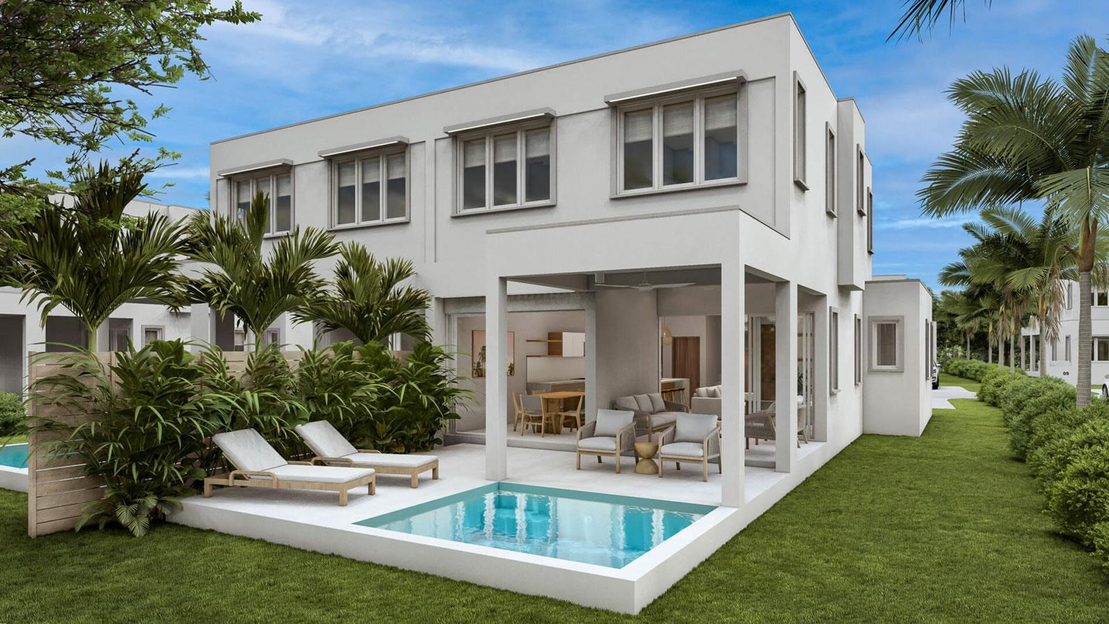 4 Bedroom Townvillas for Sale, Palma, Cane Garden, St Michael, Barbados — photo 2