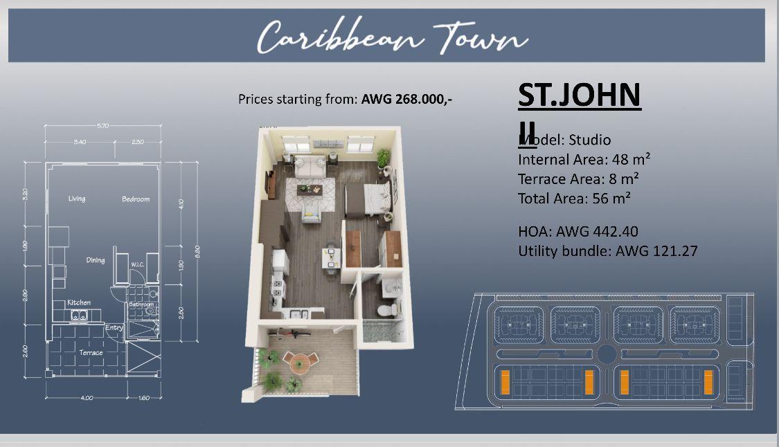 Caribbean Town - St. John I - Townhouse — photo 1