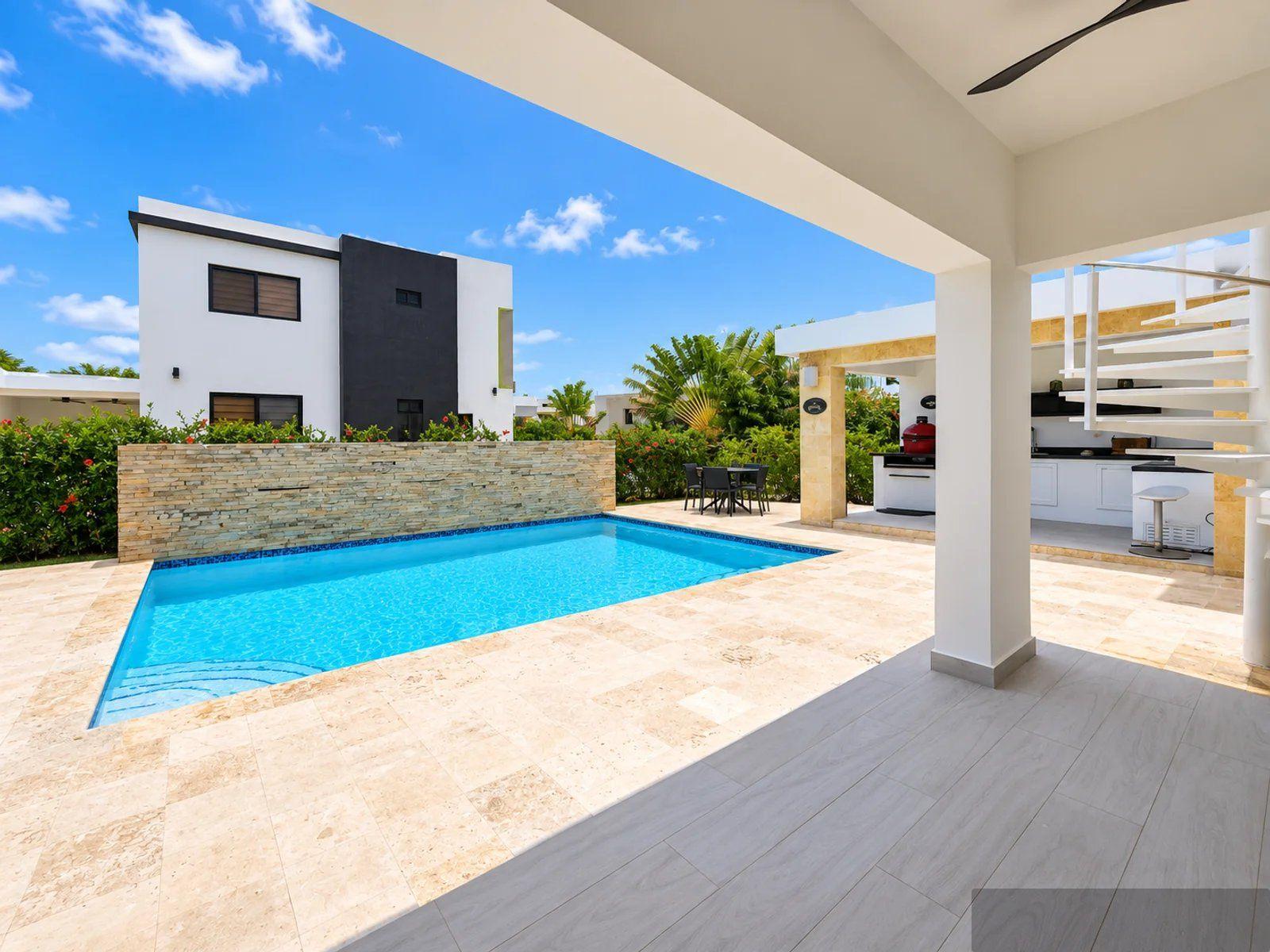 3-bedroom villa in Sosua Ocean Village with private pool — photo 4