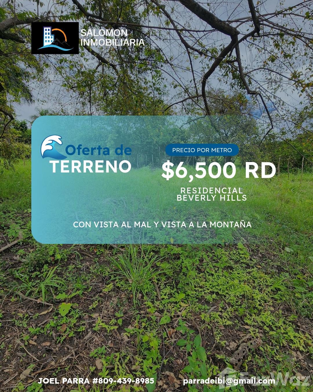 Residential Land for Sale in San Felipe De Puerto Plata — photo 1