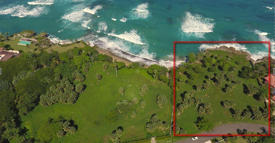 2 Acre Oceanfront Lot for Sale, Las Olas, Sea Horse Ranch, Cabarete, Dominican Republic — photo 3