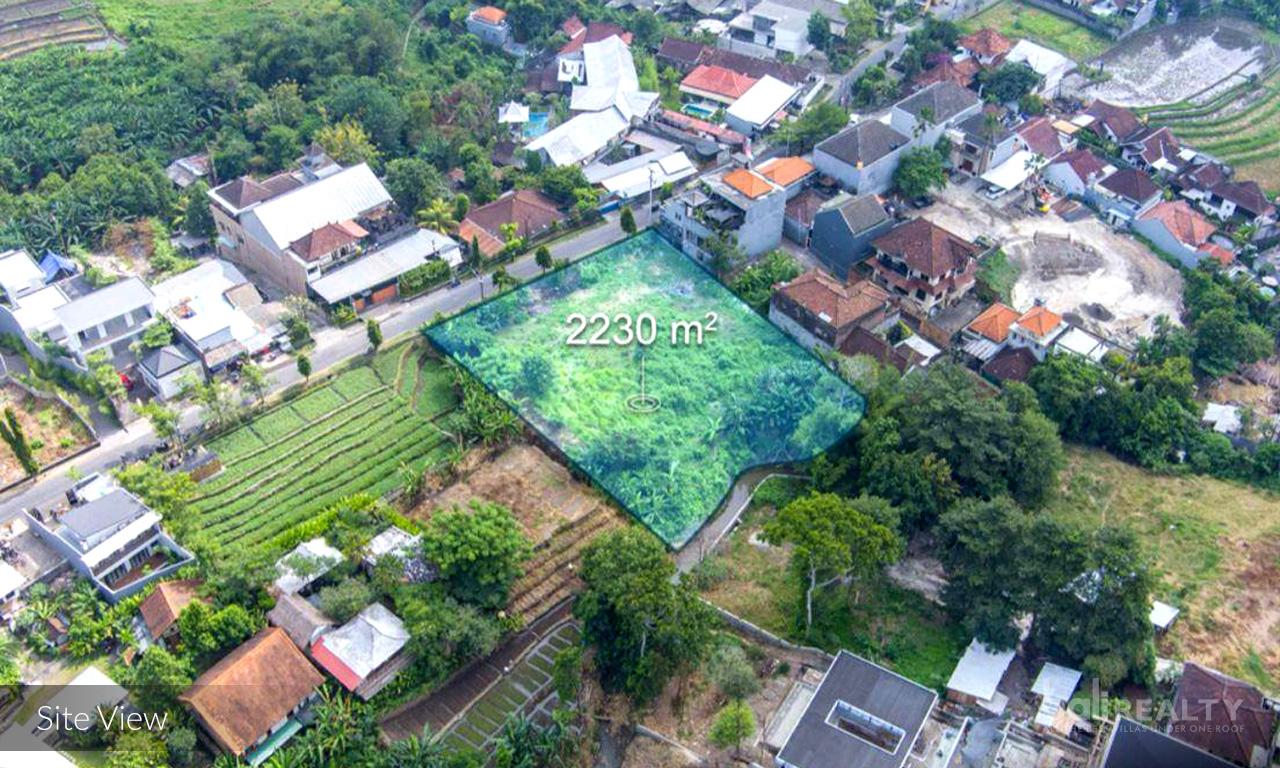 Prime 22.3 ARE Yellow Zone Plot for Residential Development in Padonan, Canggu — photo 3