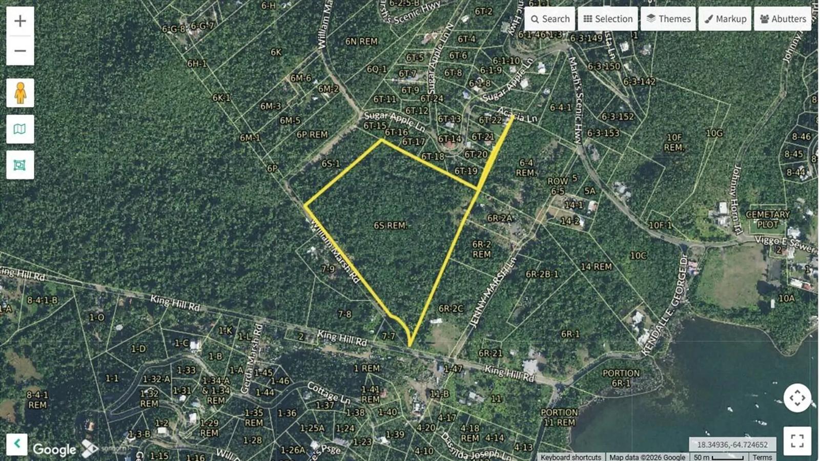 11.45 Acre Development Lot in Coral Bay, St. John — photo 2
