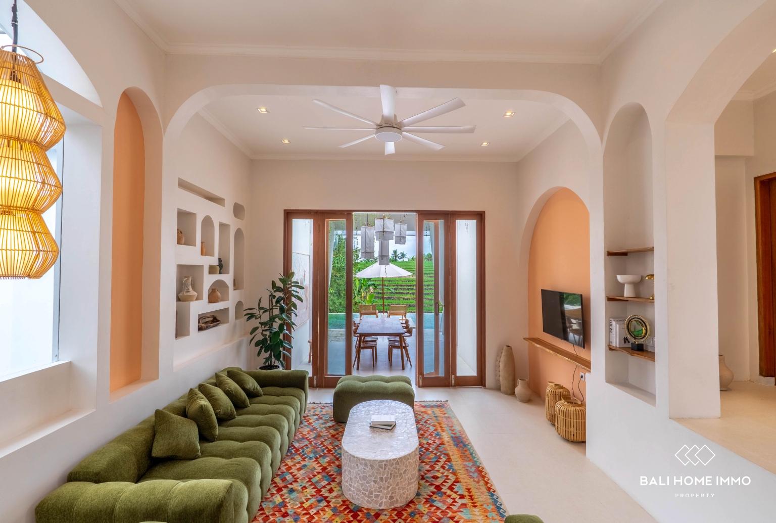 Tranquil 3-Bedroom Villa with Rice Field Views For Sale and Rent in Kedungu — photo 5
