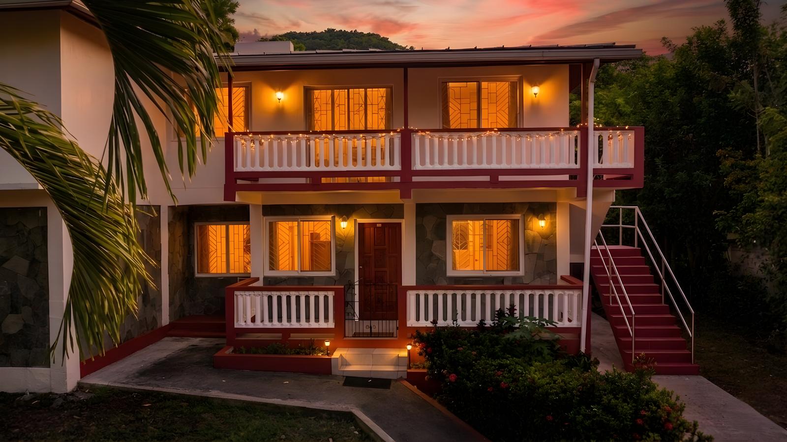 Spacious Two-Storey Multi Family Caribbean Home in Fond Cacao, Soufriere — photo 1