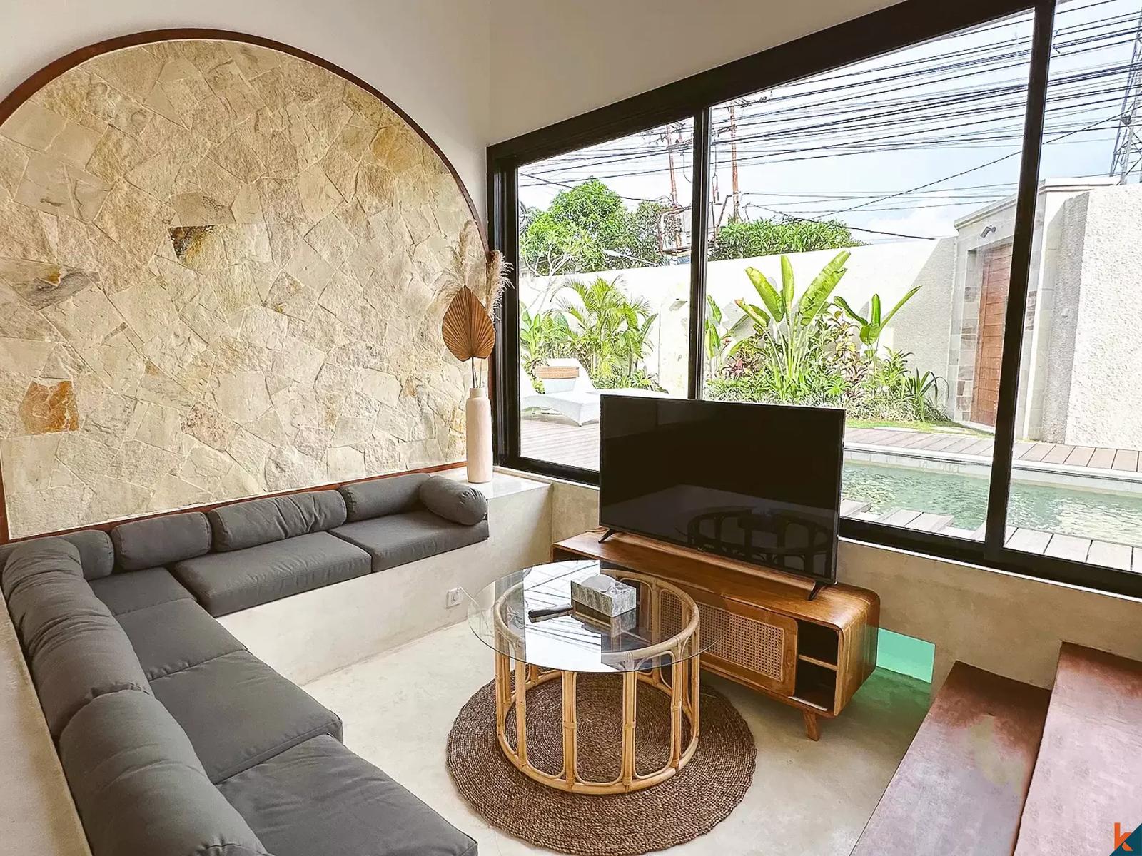 2 bedroom villa for sale (leasehold) — Turnkey Modern Bamboo-Inspired Villa in Canggu — photo 4