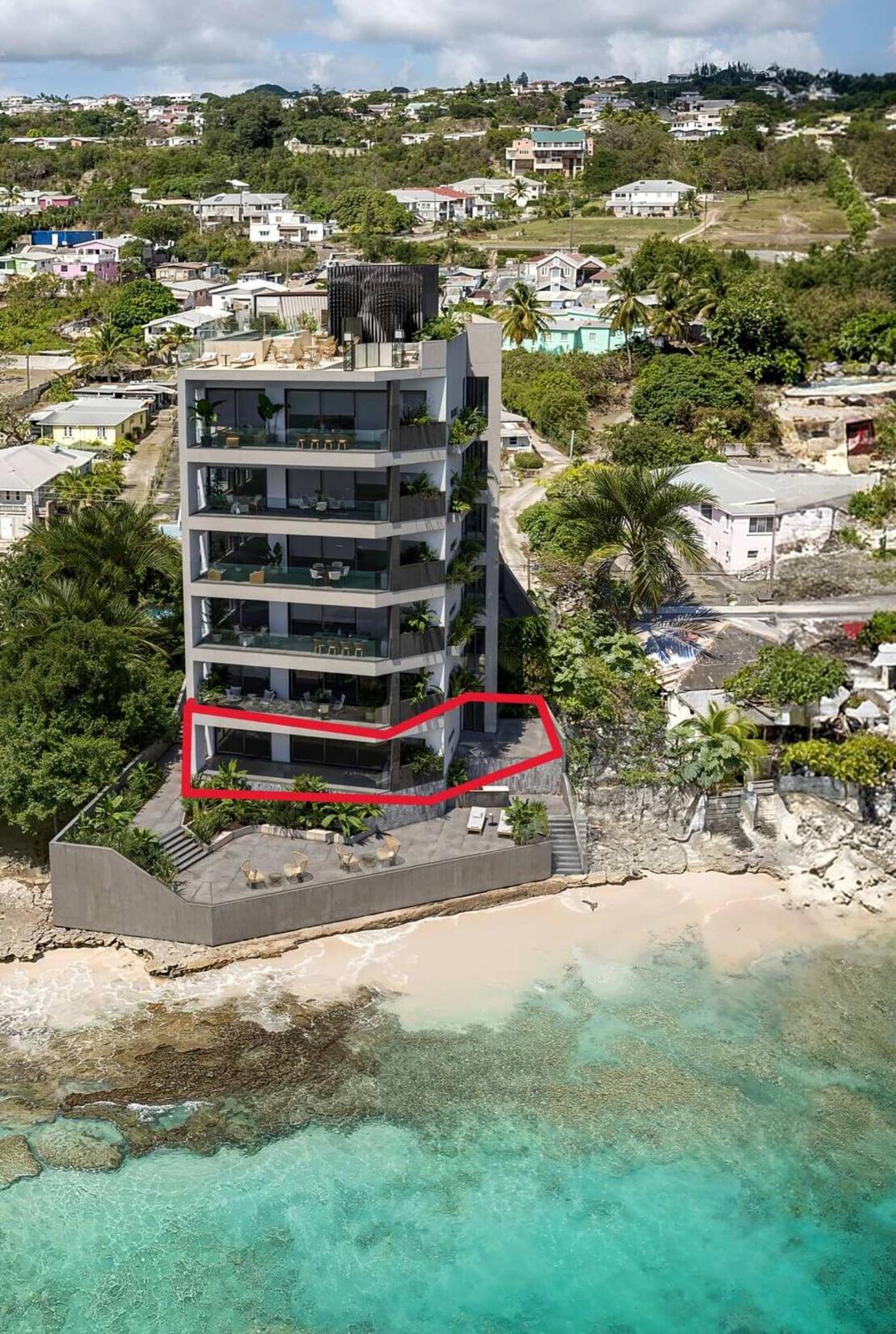 3 Bedroom Beachfront Apartment for Sale, Dolce Vita, Batts Rock, St James, Barbados — photo 4