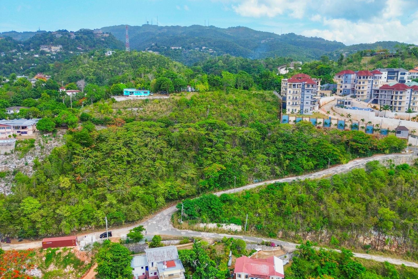 1.03 Acres of Hillside Land for Sale, 32 Golden Acres, Red Hills, Kingston, Jamaica — photo 4