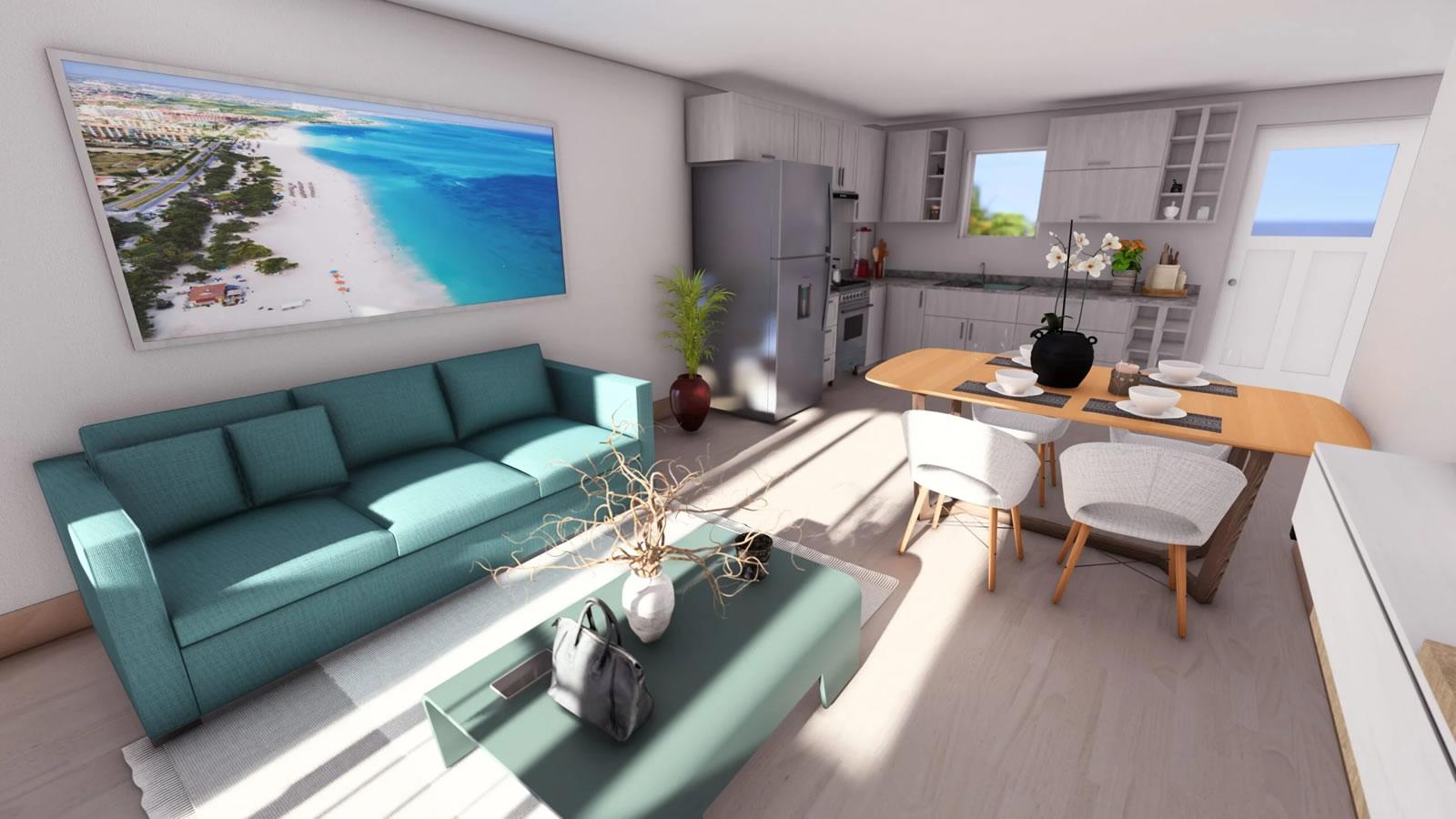 New 2 Bedroom Condos for Sale, Frankrijkstraat, Oranjestad, Aruba — photo 1
