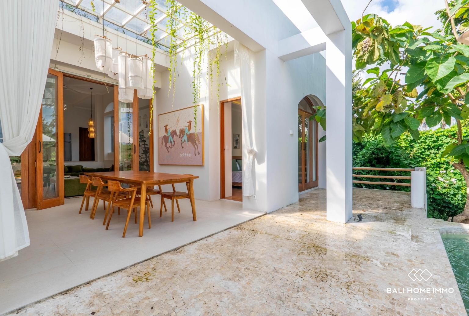 Tranquil 3-Bedroom Villa with Rice Field Views For Sale and Rent in Kedungu — photo 3