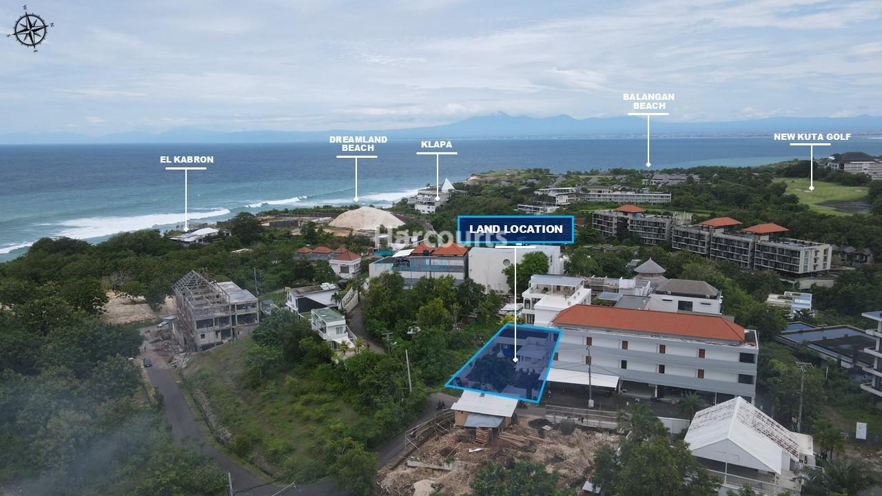 418 sqm hilltop plot in Bingin, Bali — photo 1