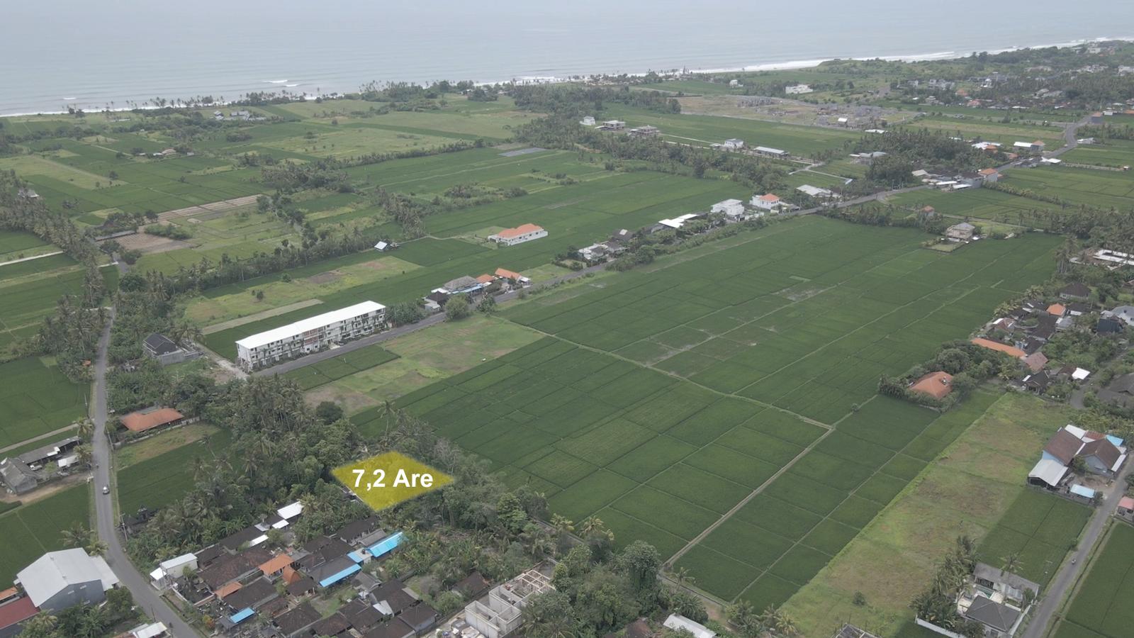 Leasehold Land for Sale in Kedungu with Beautiful Rice Field Views — photo 4