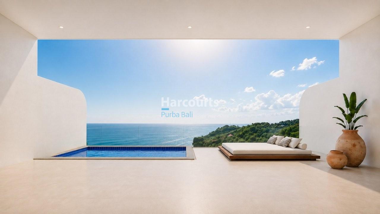 An Iconic 5-Bedroom Hillside Residence with 280° Ocean Views in Dreamland–Bingin — photo 1