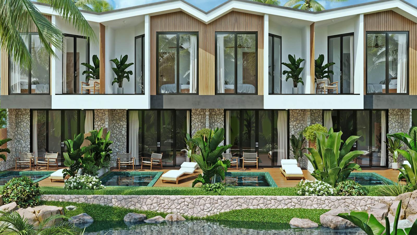 Sunny Ocean Berawa Townhouse in Canggu, Bali — photo 1