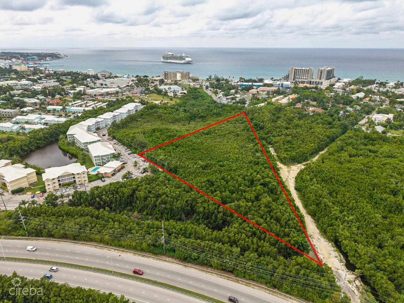 4 Acres of Land for Sale Off Esterley Tibbetts Highway, Camana Bay, Grand Cayman — photo 1