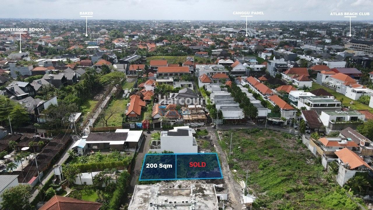 Freehold 200 sqm Building Plot of Brawa Beach in Bali, Canggu, Berawa — photo 4