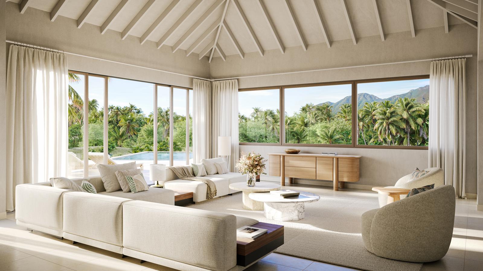 1/10th share of a 5-bedroom villa in Pinney's Beach, Nevis — photo 3