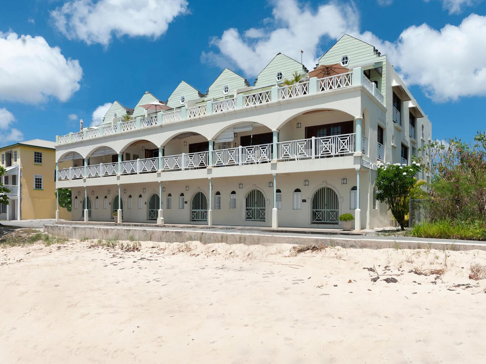 2 Bedroom Beachfront Duplex for Sale, White Sands, Speightstown, Barbados — photo 1