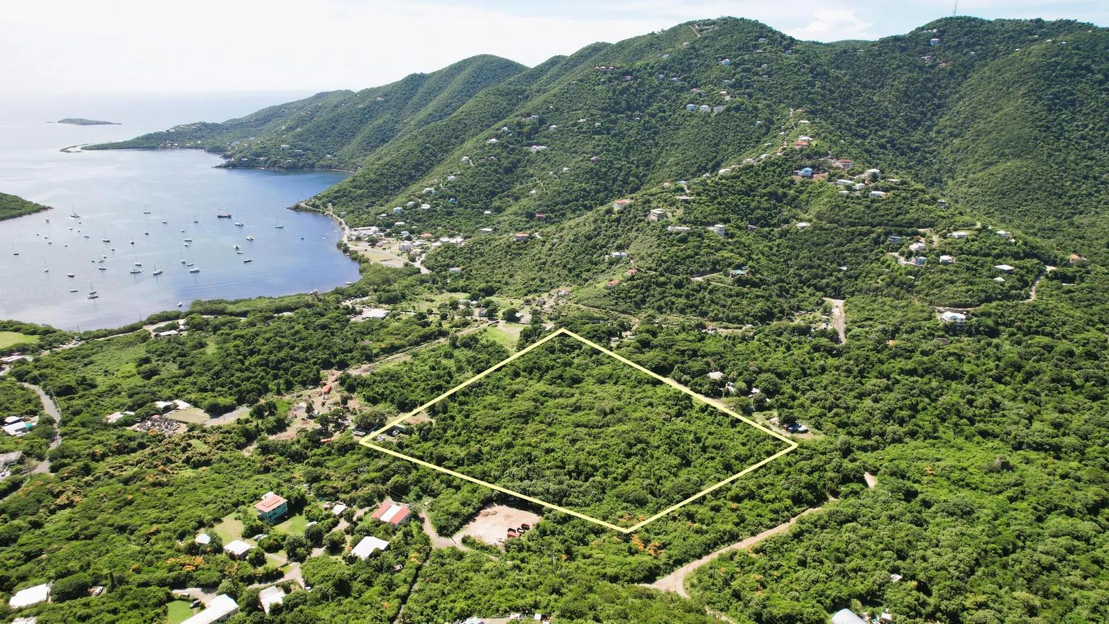 11.45 Acre Development Lot in Coral Bay, St. John — photo 1