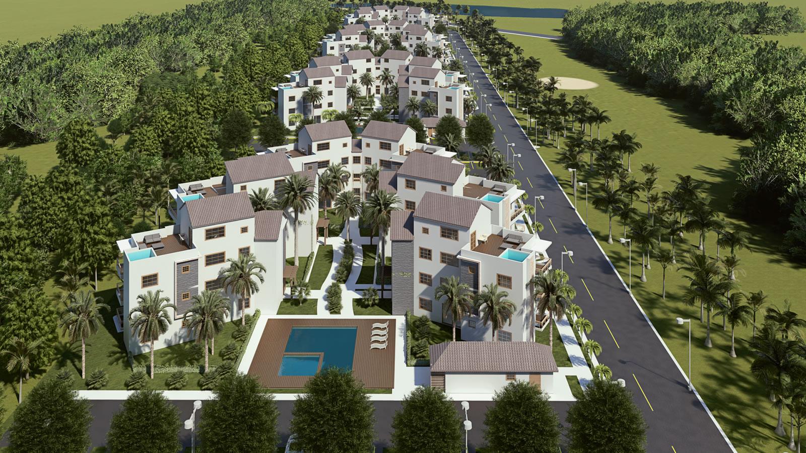 3 Bedroom Beach-Side Apartments for Sale, Armonia Portillo, Las Terrenas — photo 4