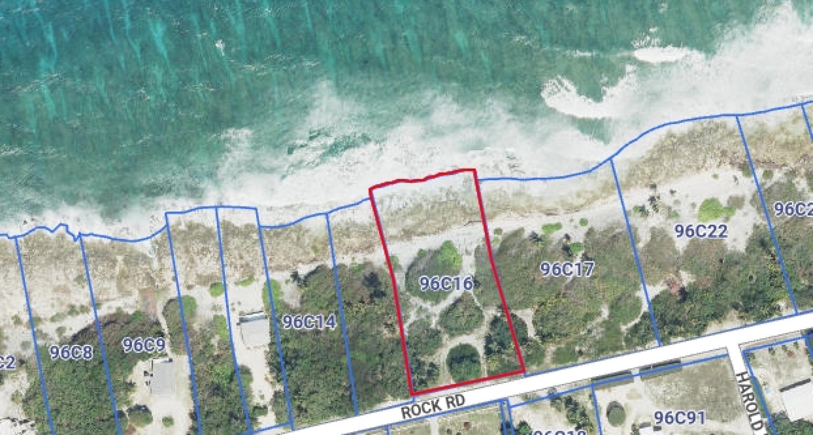 1 Acre Seafront Parcel In Cayman Brac West Off Rock Road — photo 3