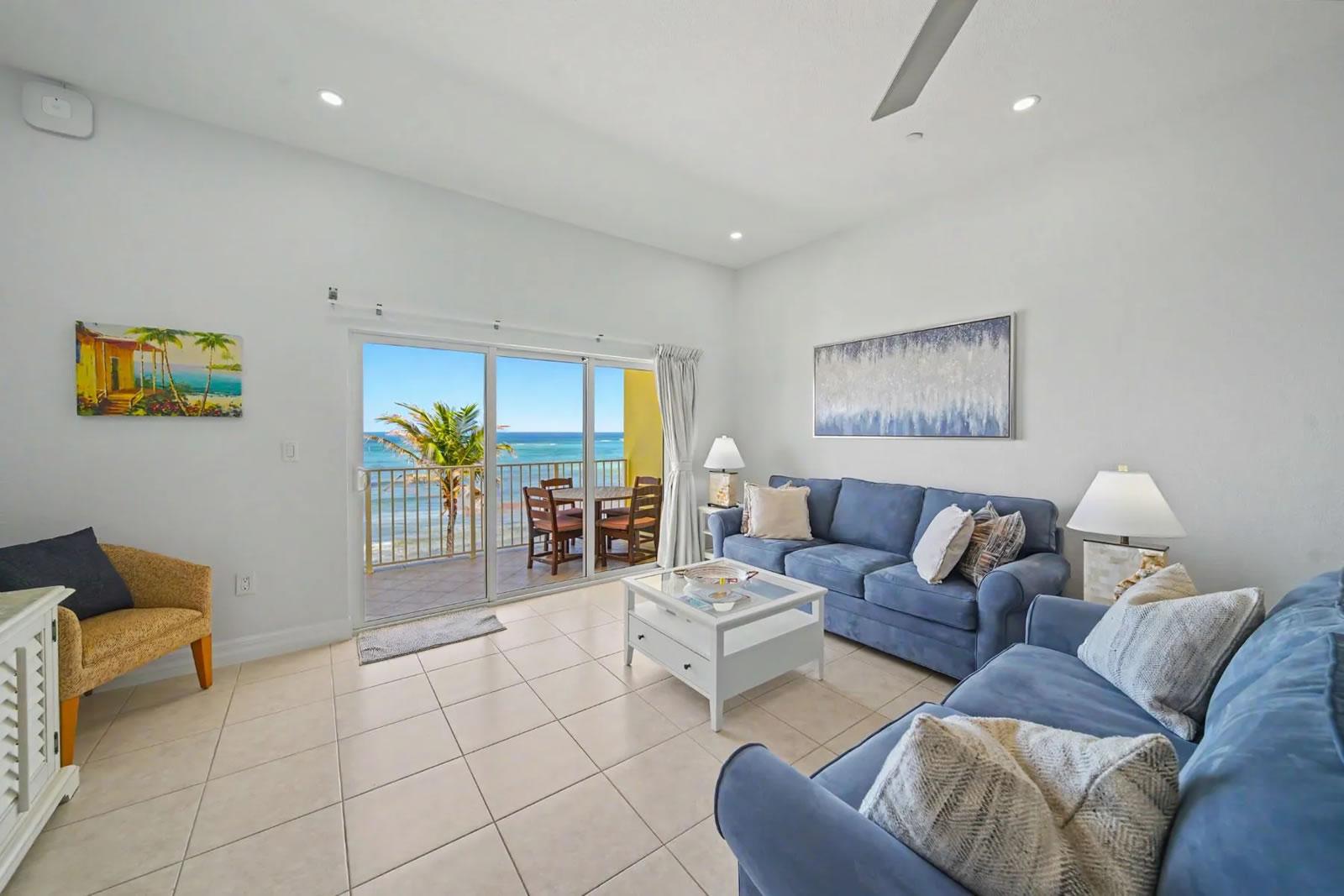 2 Bedroom Beachfront Condo for Sale, Castaways Cove 130, East End, Grand Cayman — photo 3