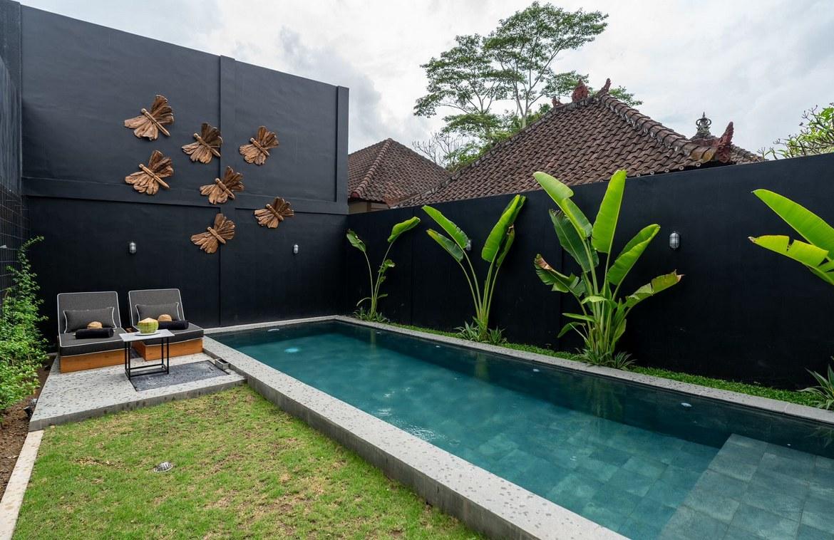 Modern tropical villa in tranquil Tumbak Bayuh, Canggu, Bali, Indonesia — photo 2