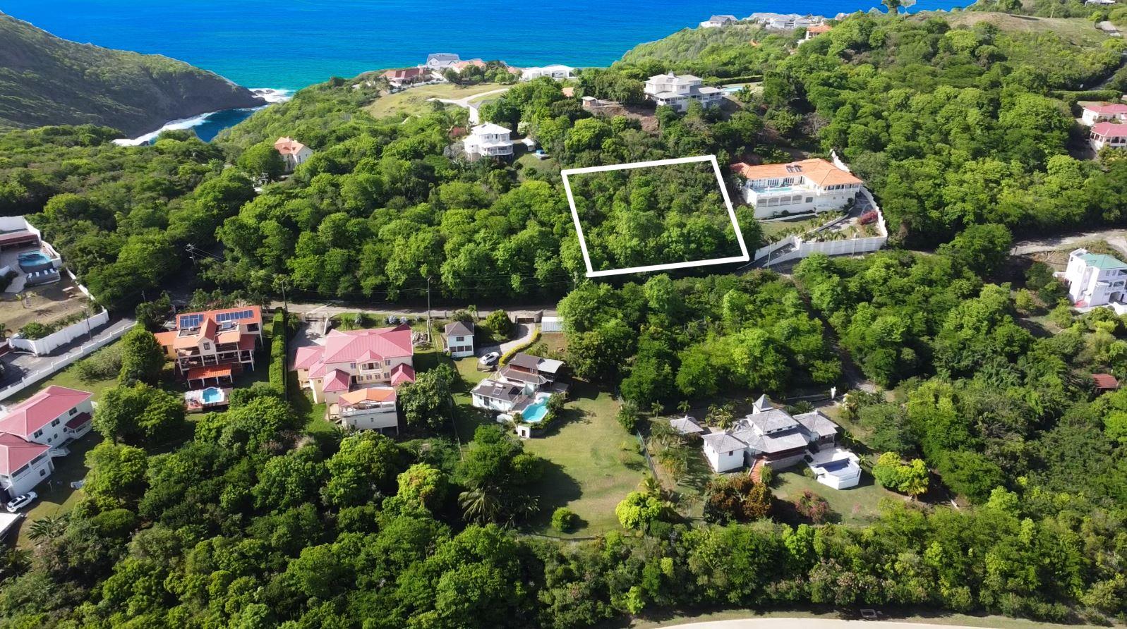 0.66 Acre Lot for Sale, Anse Galet, Cap Estate, St Lucia — photo 1