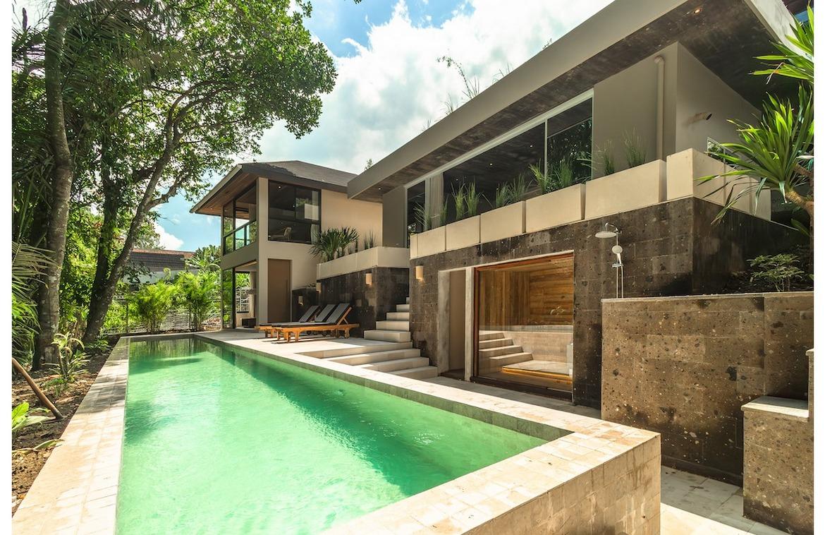 Tranquil riverfront villa compound in Tumbak Bayuh, Canggu — photo 1