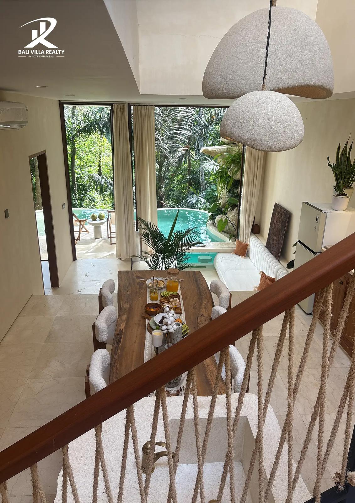 3 Bedroom Villa for sale (Leasehold) — Modern 3 BR Jungle Cliff Villa in Kedungu — photo 1